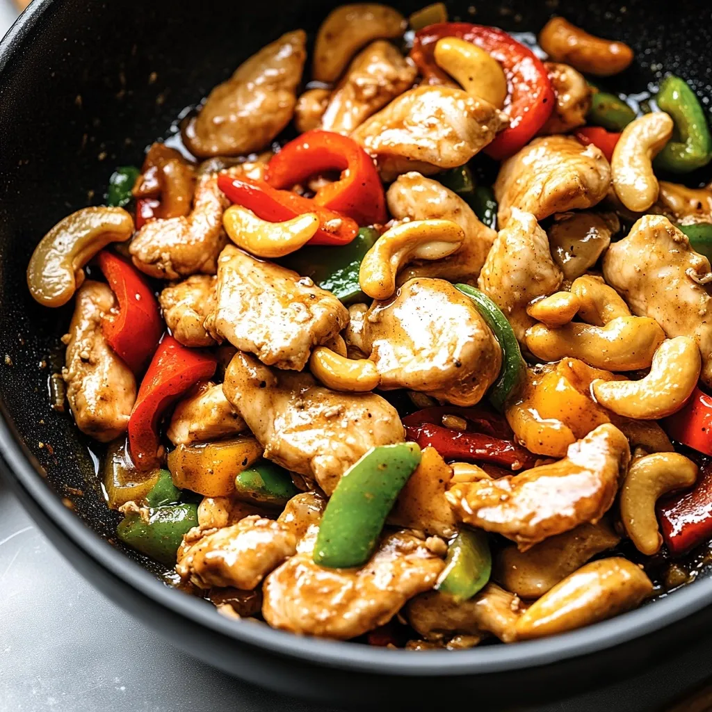 Cashew Chicken Stir Fry Recipe