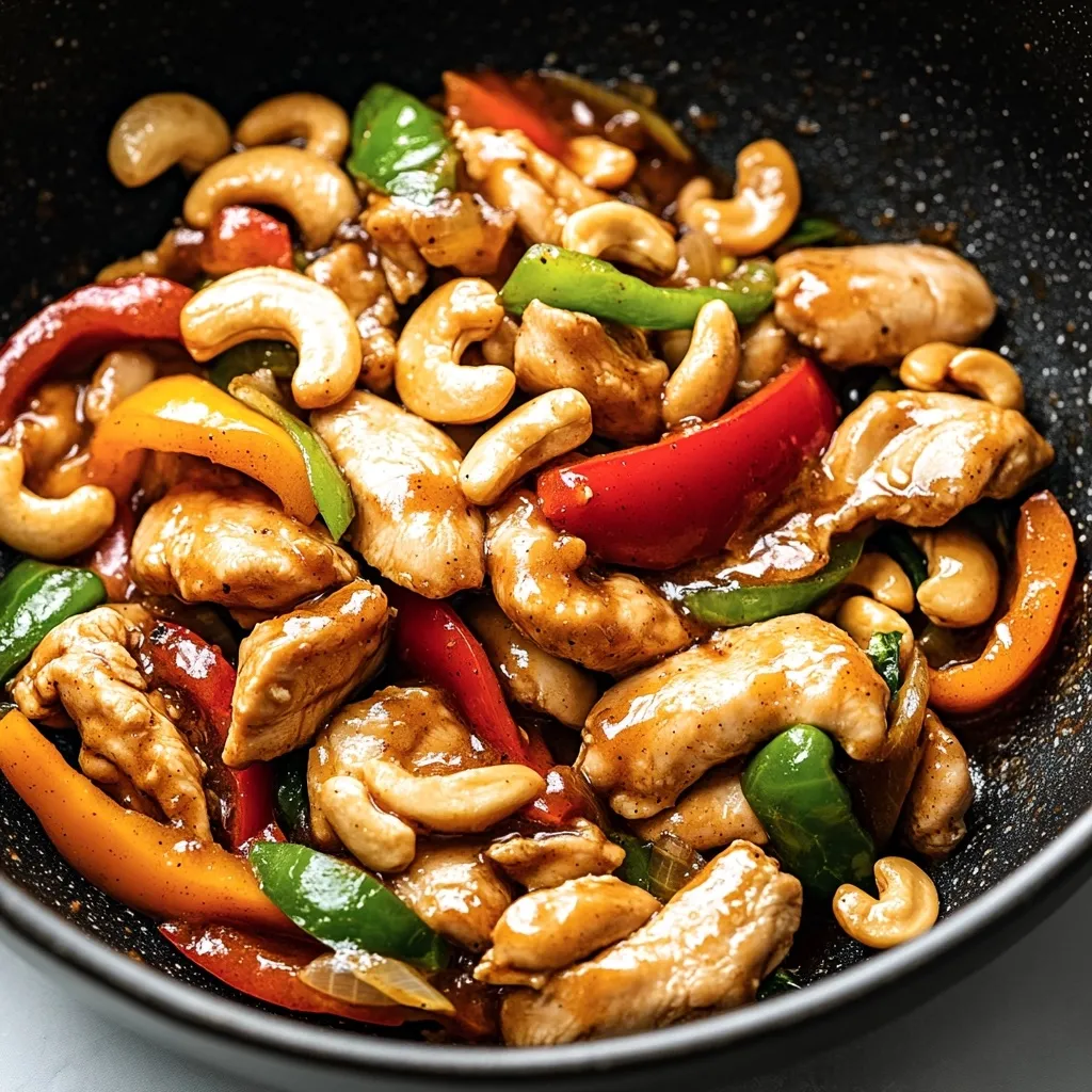 Cashew Chicken Stir Fry