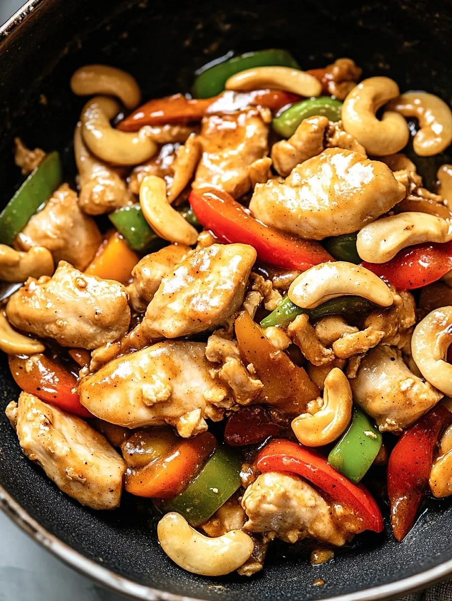 Cashew Chicken Stir Fry Homemade