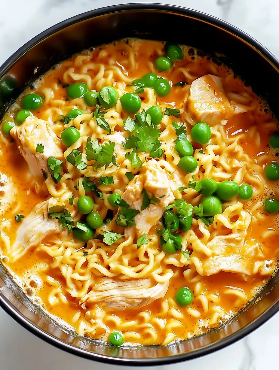 Cheesy Chicken Ramen Recipe