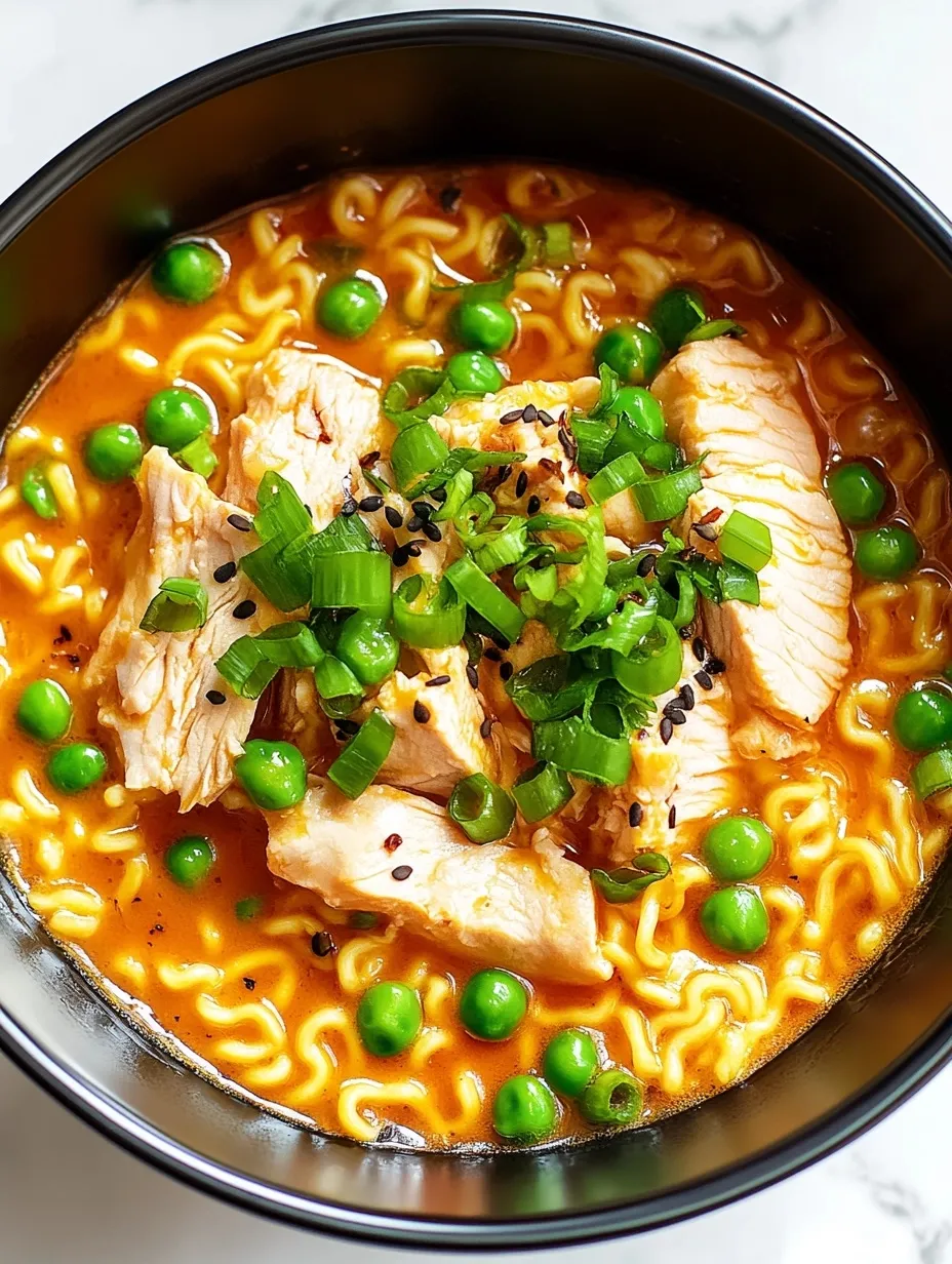 Easy Cheesy Chicken Ramen