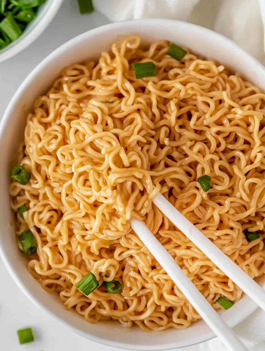 Sesame Garlic Ramen Noodles Recipe