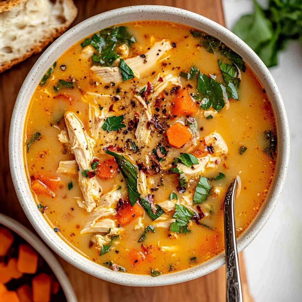 Tuscan Chicken Soup