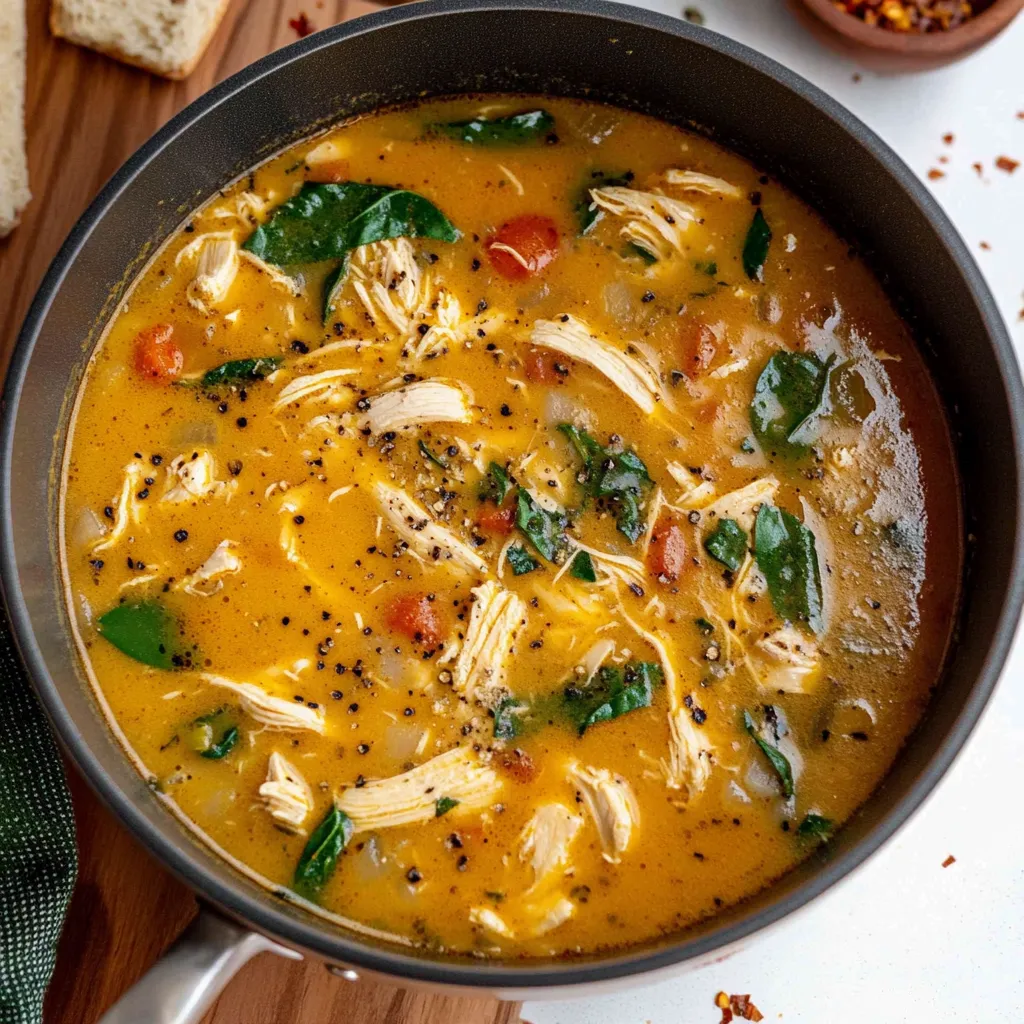 Tuscan Chicken Soup Recipe