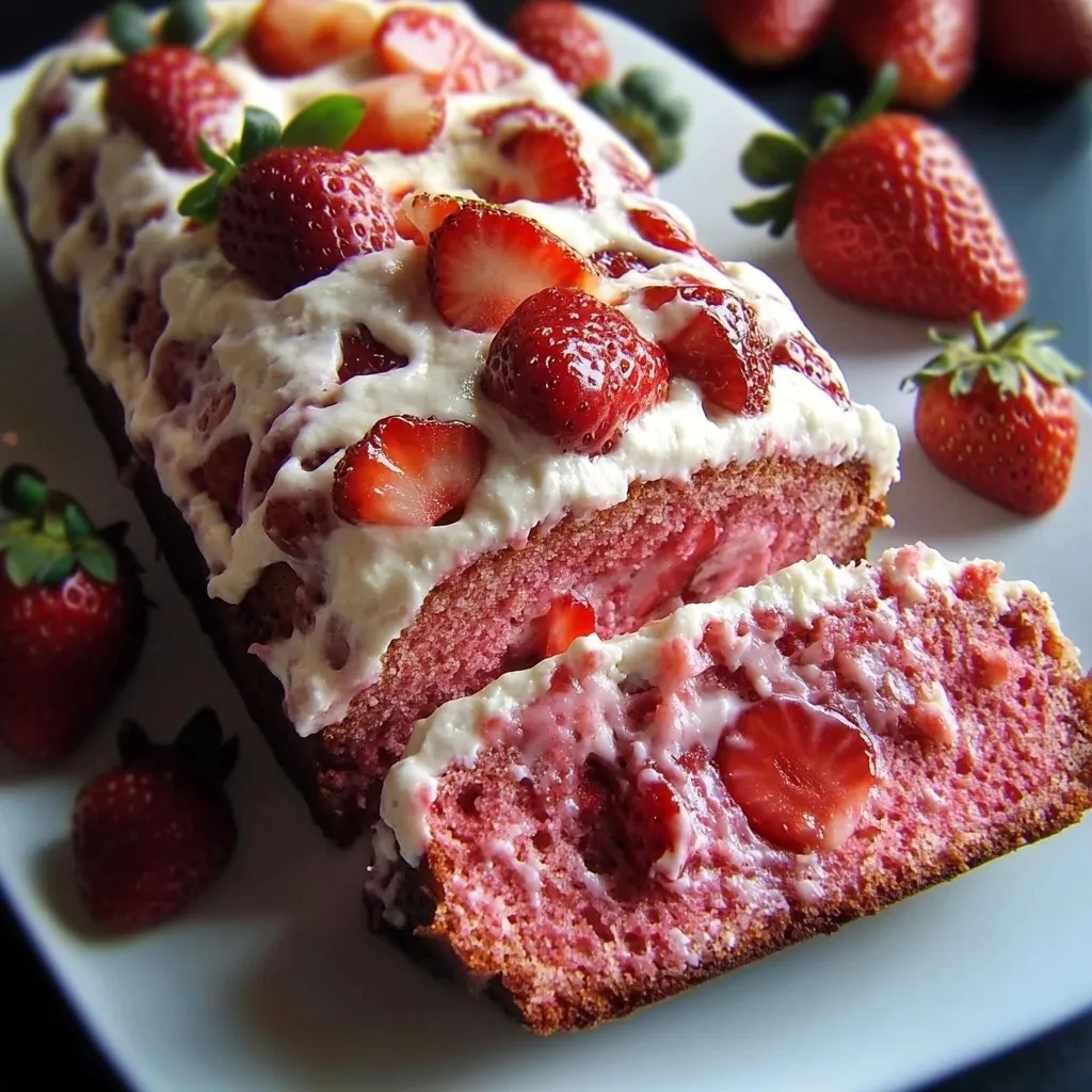 Strawberry Cream Cheese Bread