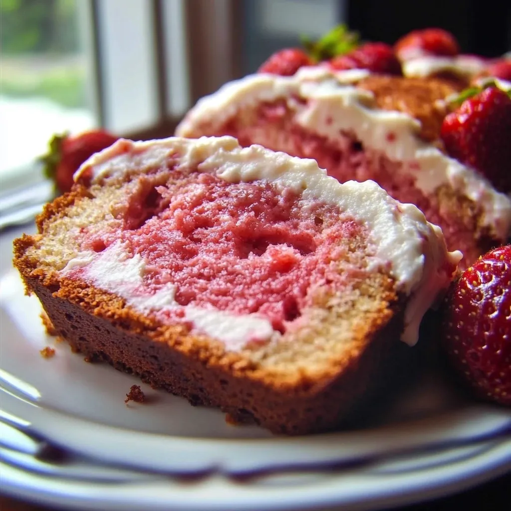 Strawberry Cream Cheese Bread Recipe