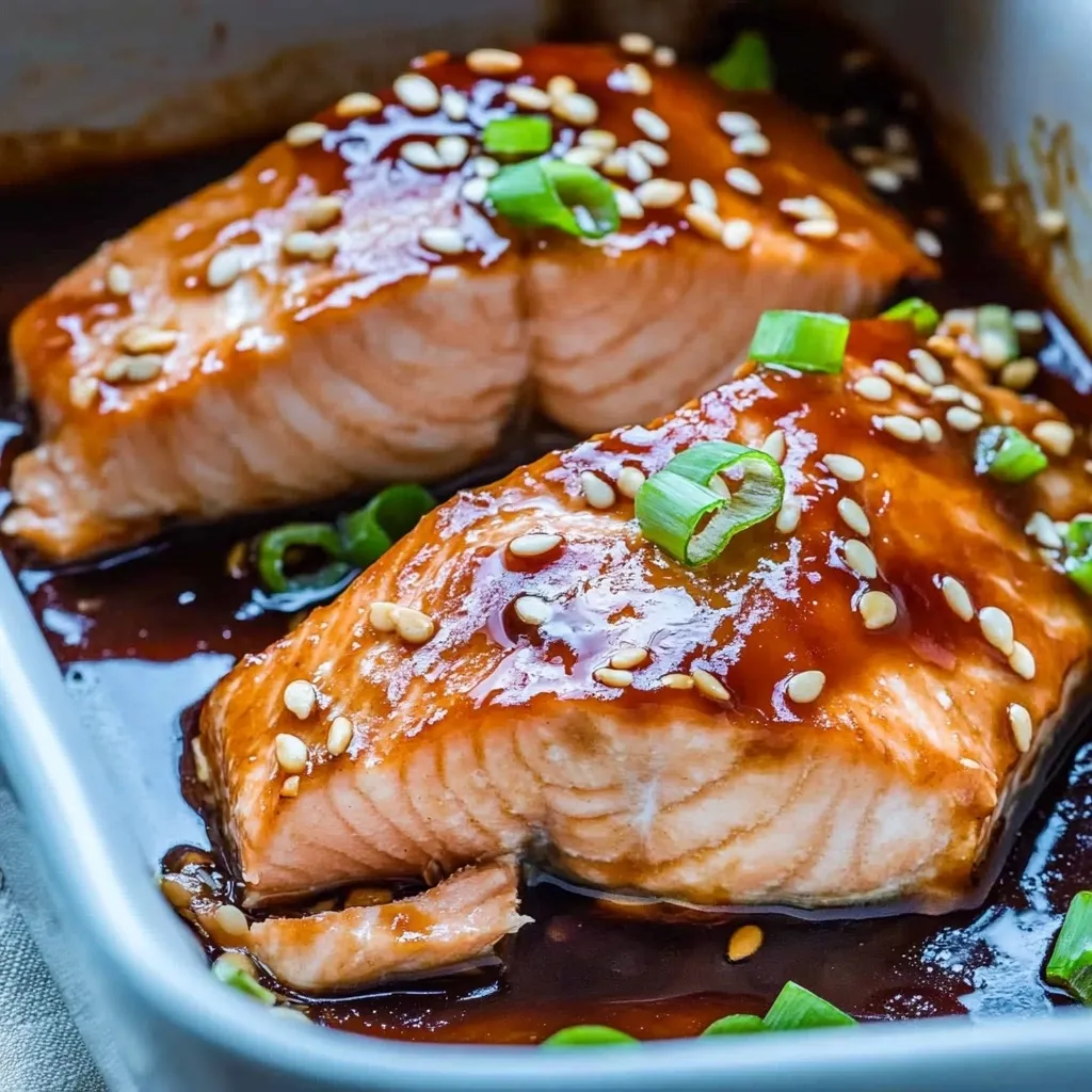 Baked Teriyaki Salmon