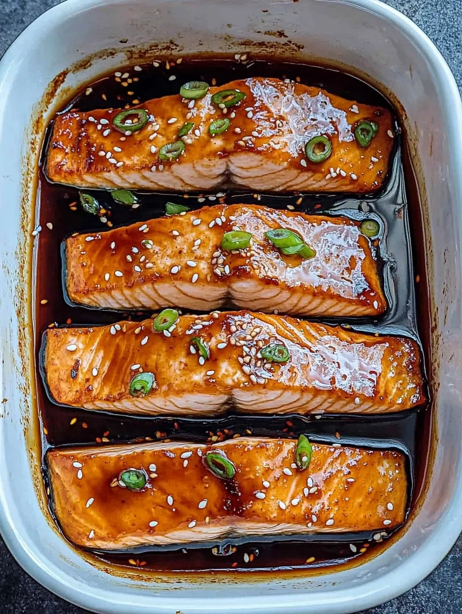 Easy Baked Teriyaki Salmon