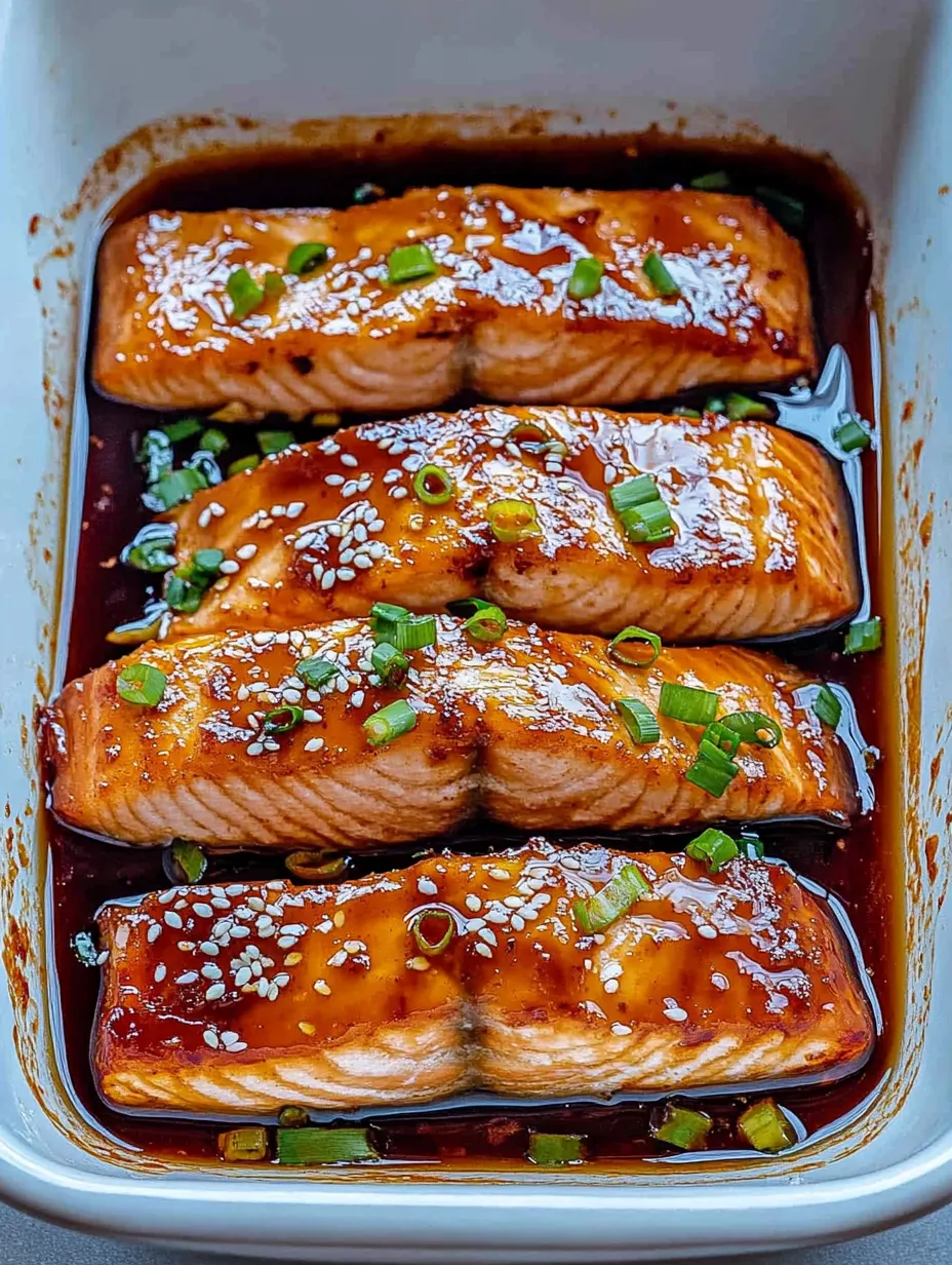 Easy Baked Teriyaki Salmon Recipe