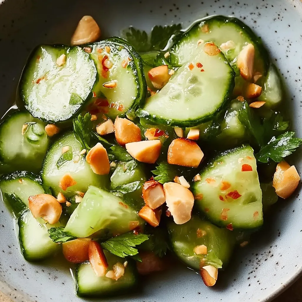 Thai Cucumber Salad Homemade