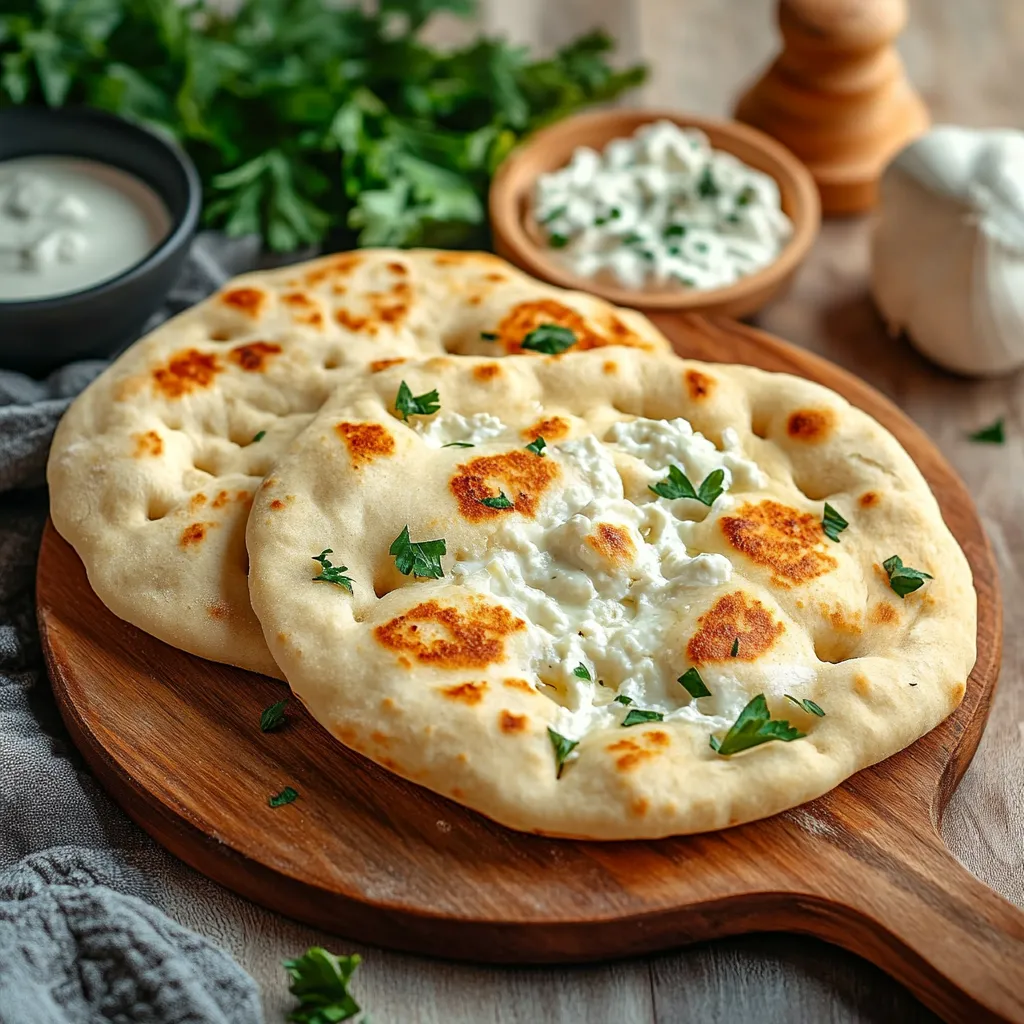 cottage cheese flatbread homemade