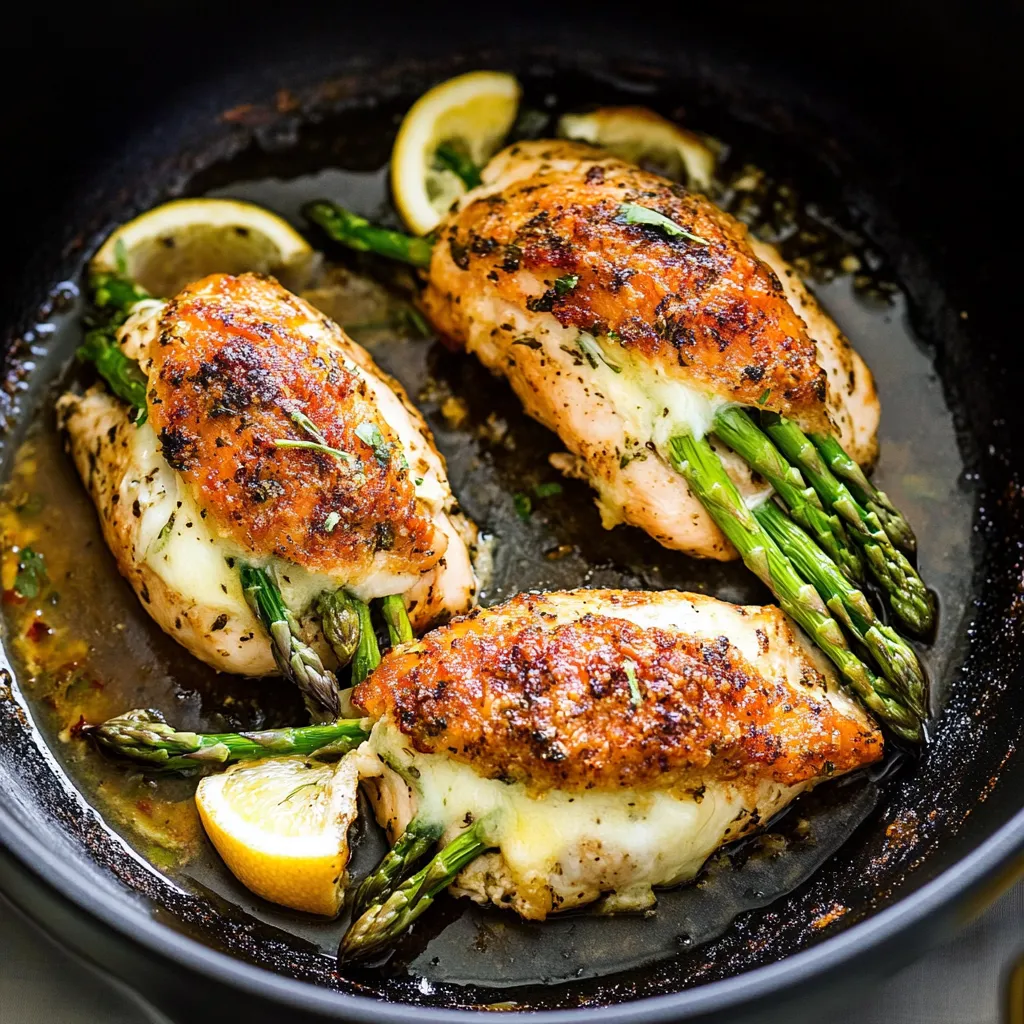 Asparagus Stuffed Chicken