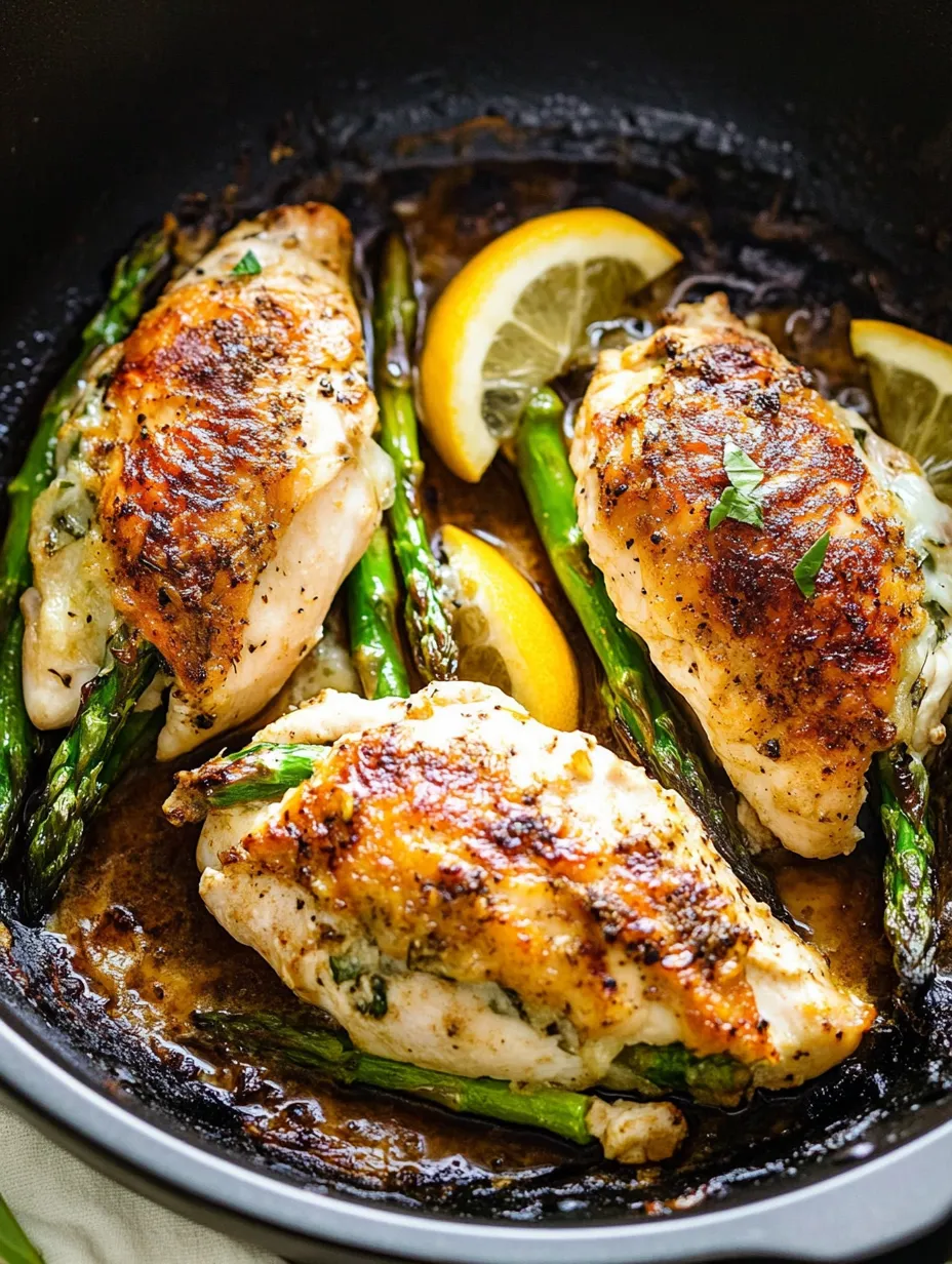 Asparagus Stuffed Chicken Recipe