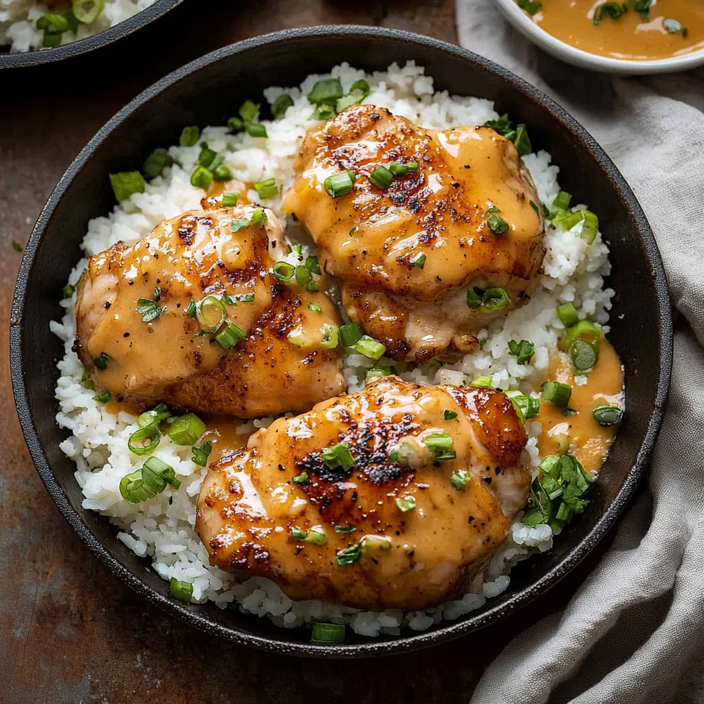 Bang Bang Chicken Thighs