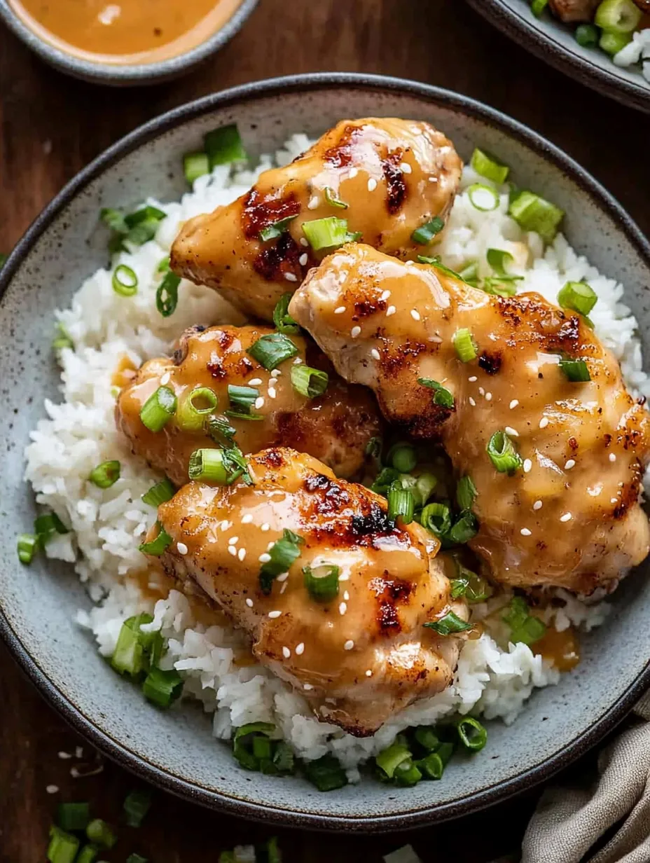 Easy Bang Bang Chicken Thighs