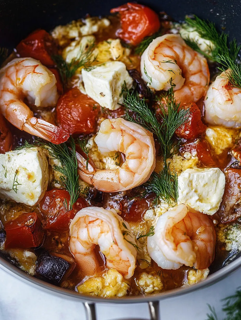 Shrimp Saganaki Recipe