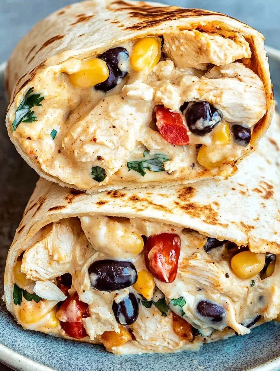 Southwest Chicken Wrap Recipe