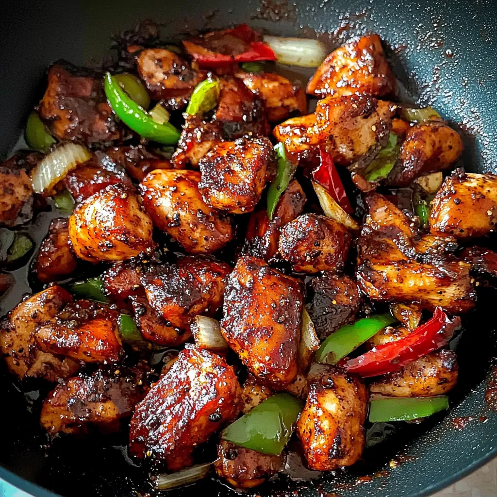 Black Pepper Chicken