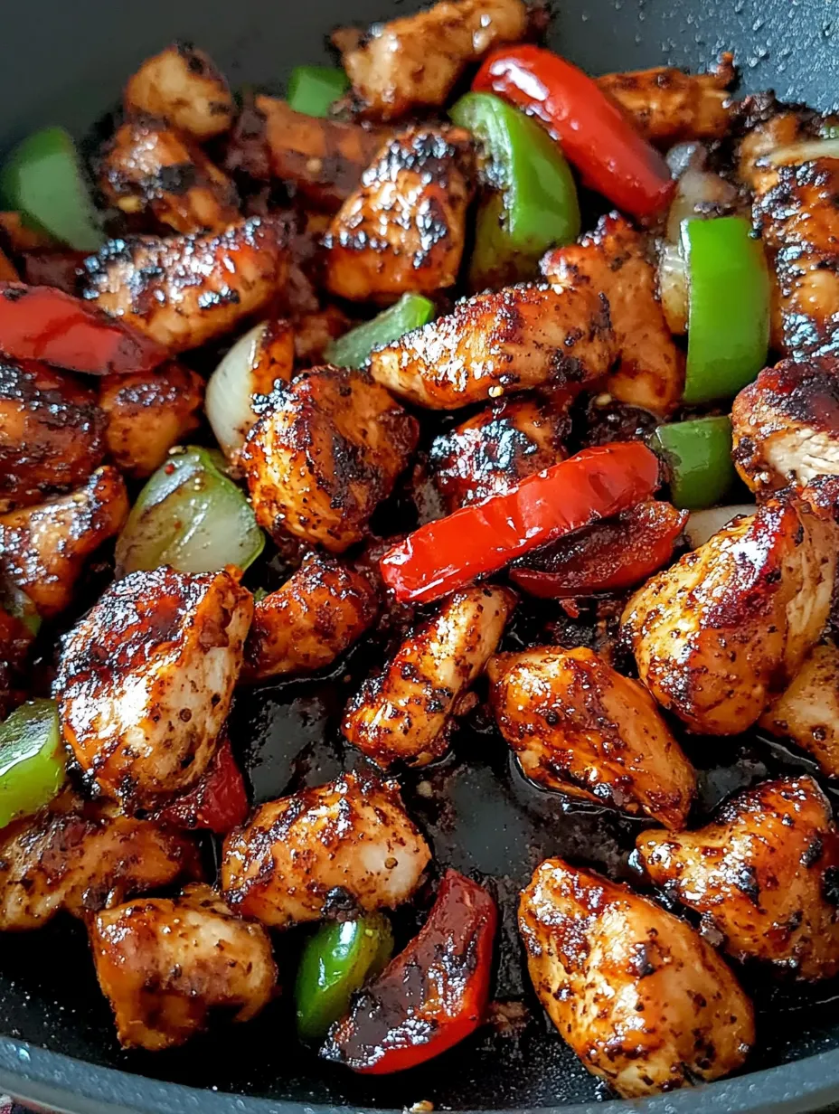 Easy Black Pepper Chicken Recipe