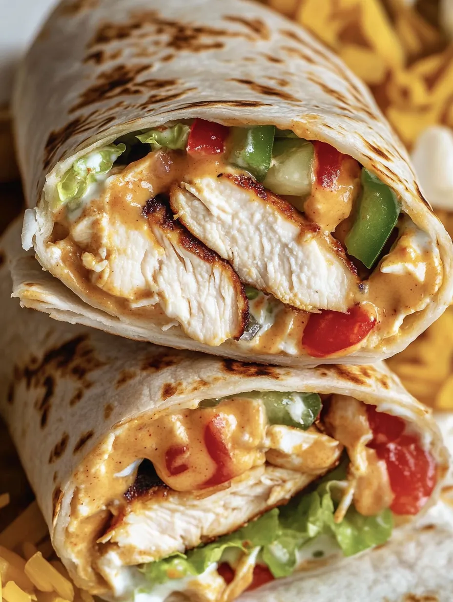 Chipotle Ranch Grilled Chicken Burrito Recipe