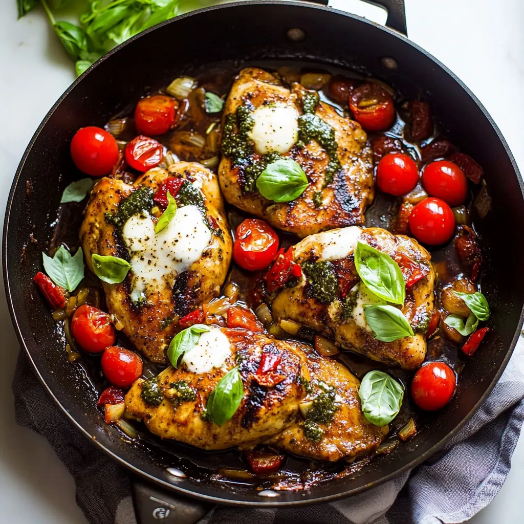 One Pan Balsamic Chicken