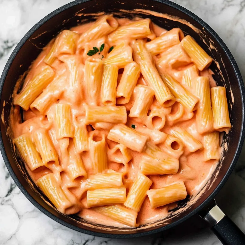 Easy Pink Sauce Pasta