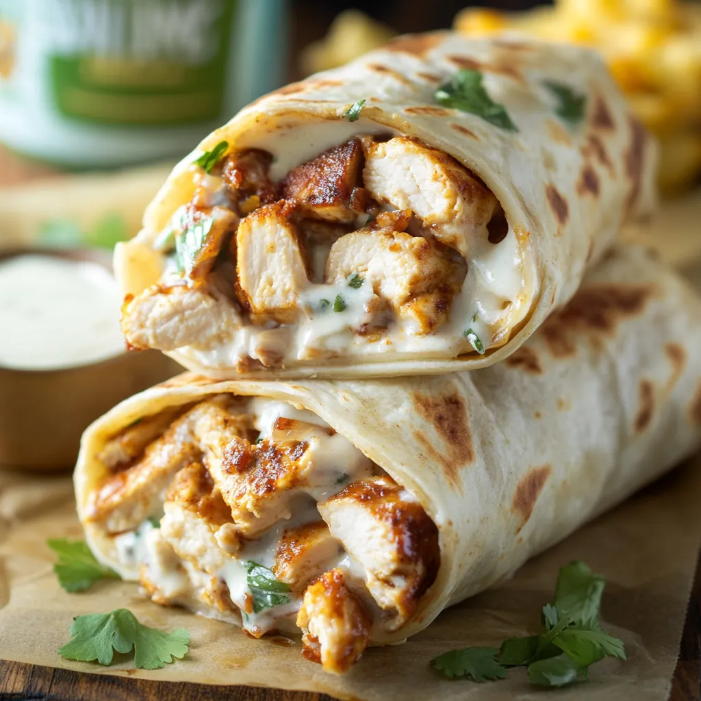 Chicken Ranch Wraps