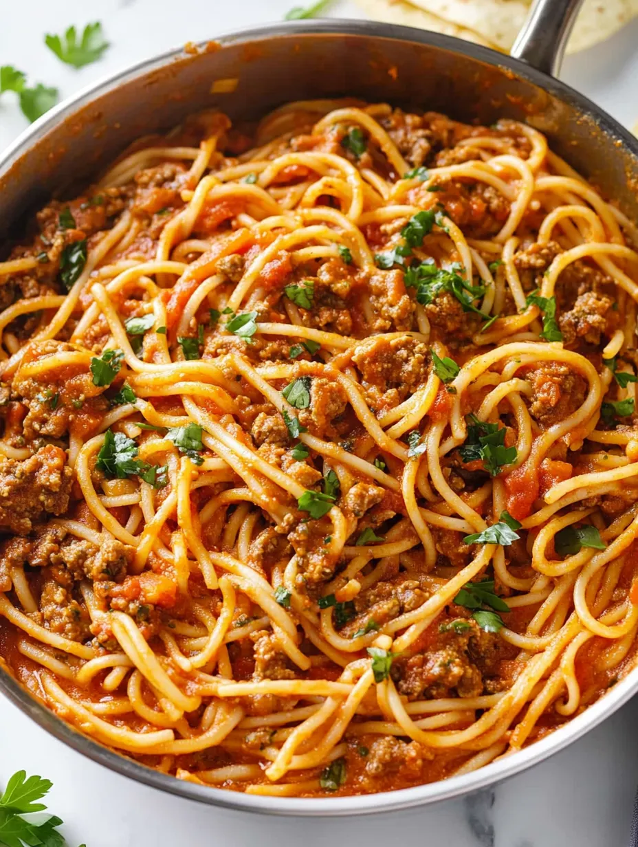 Taco Spaghetti Recipe