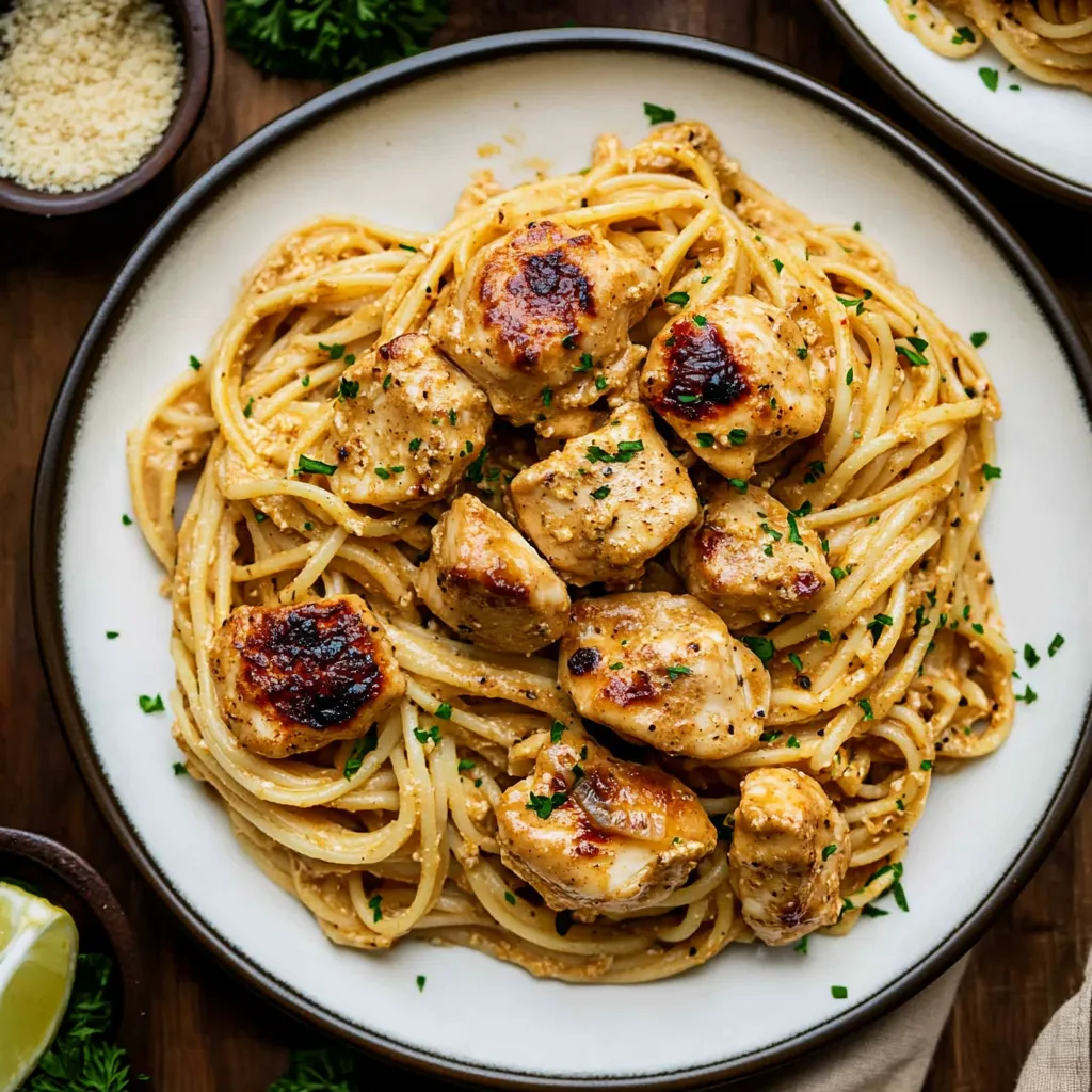 Cowboy Butter Chicken Linguine