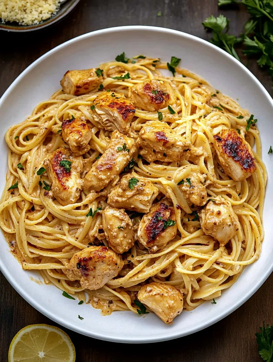 Cowboy Butter Chicken Linguine Recipe