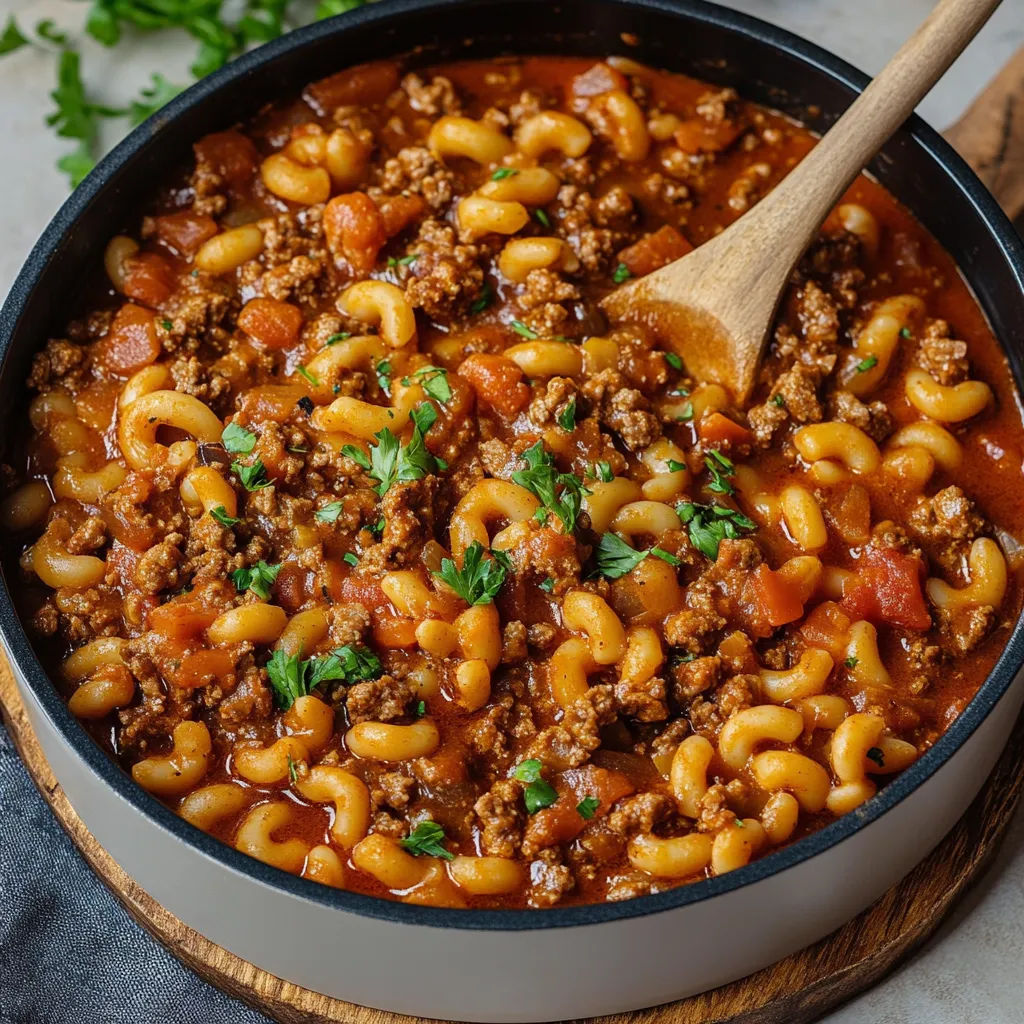 Nostalgic American Goulash