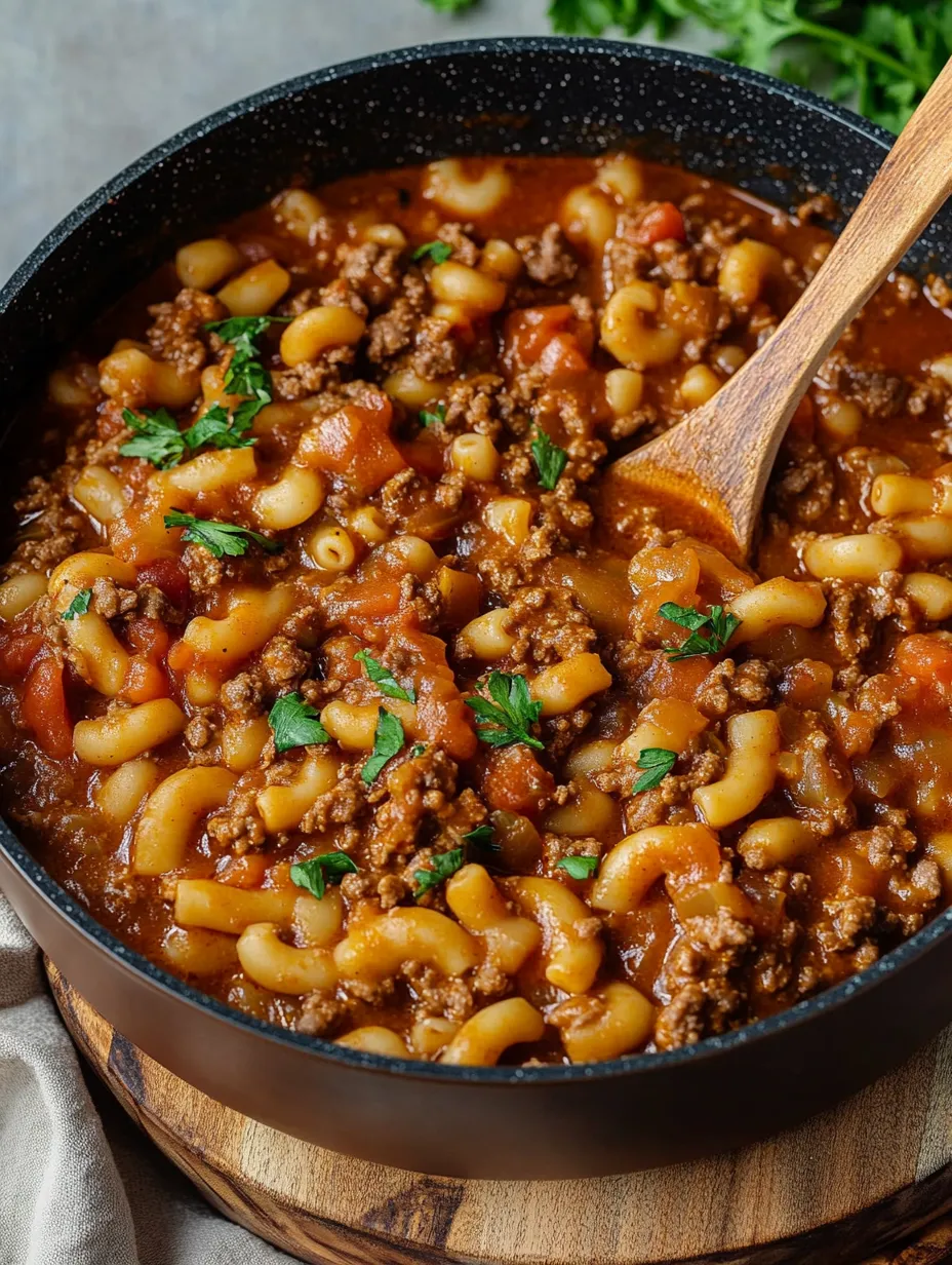 Nostalgic American Goulash Recipe