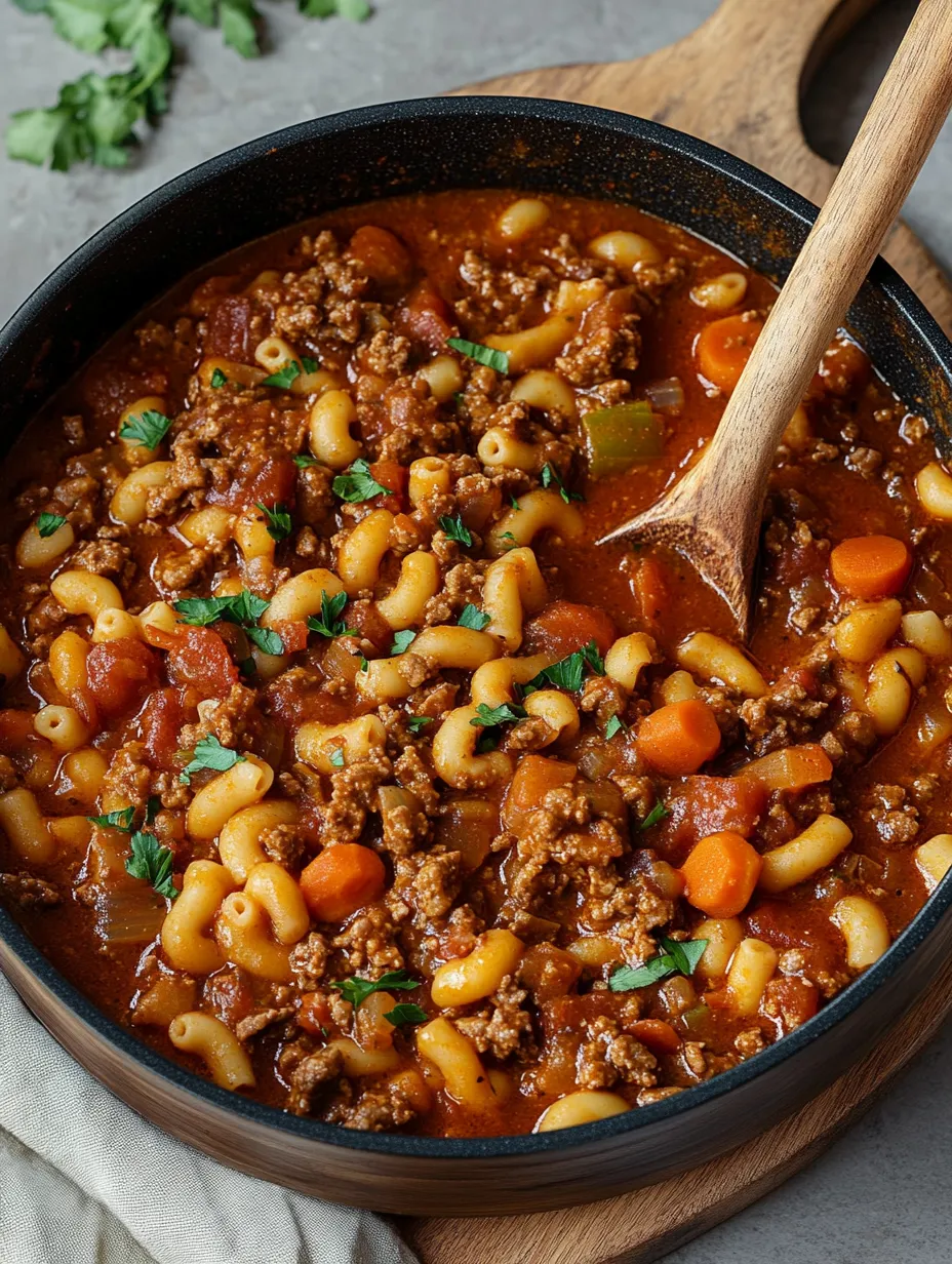 Easy Nostalgic American Goulash