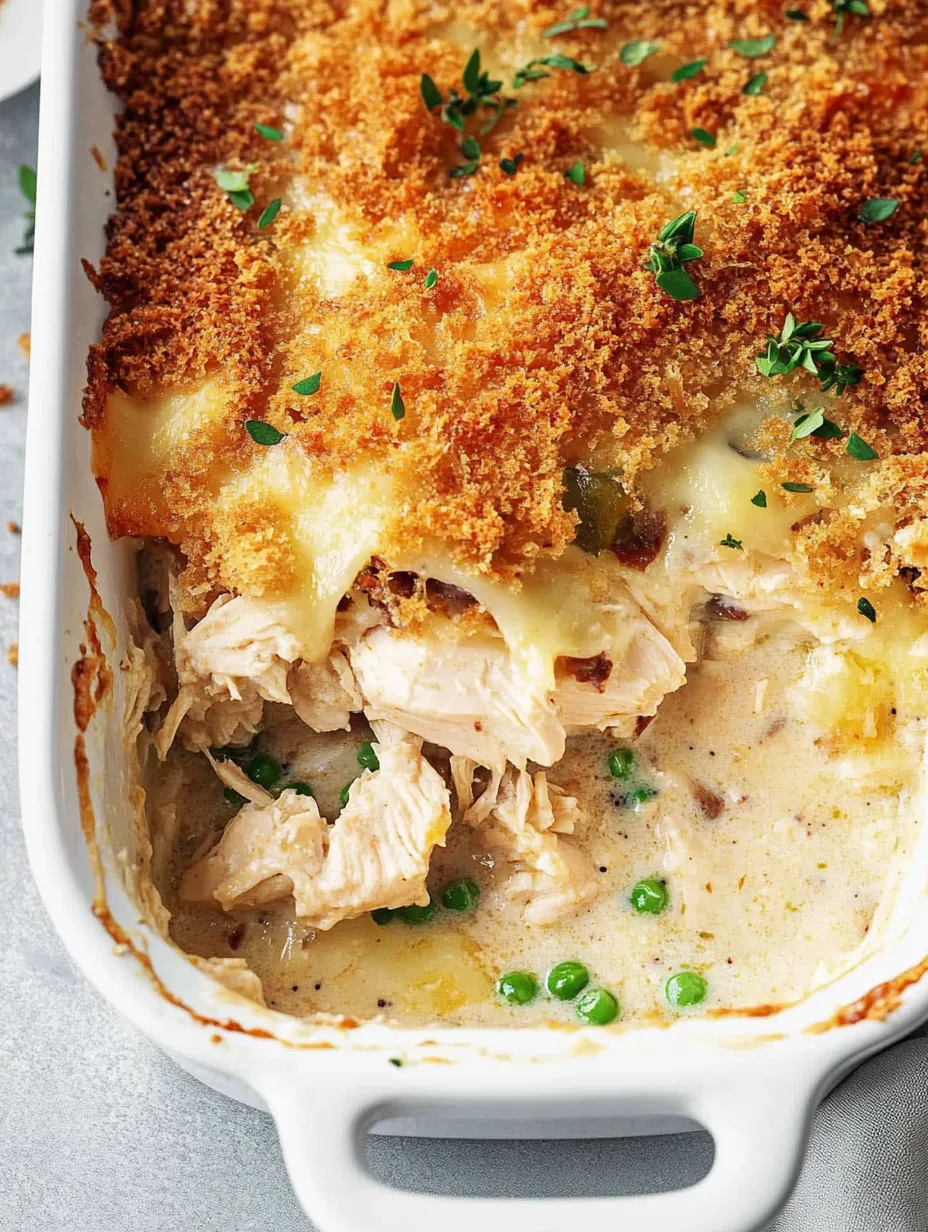 Chicken Cordon Bleu Casserole