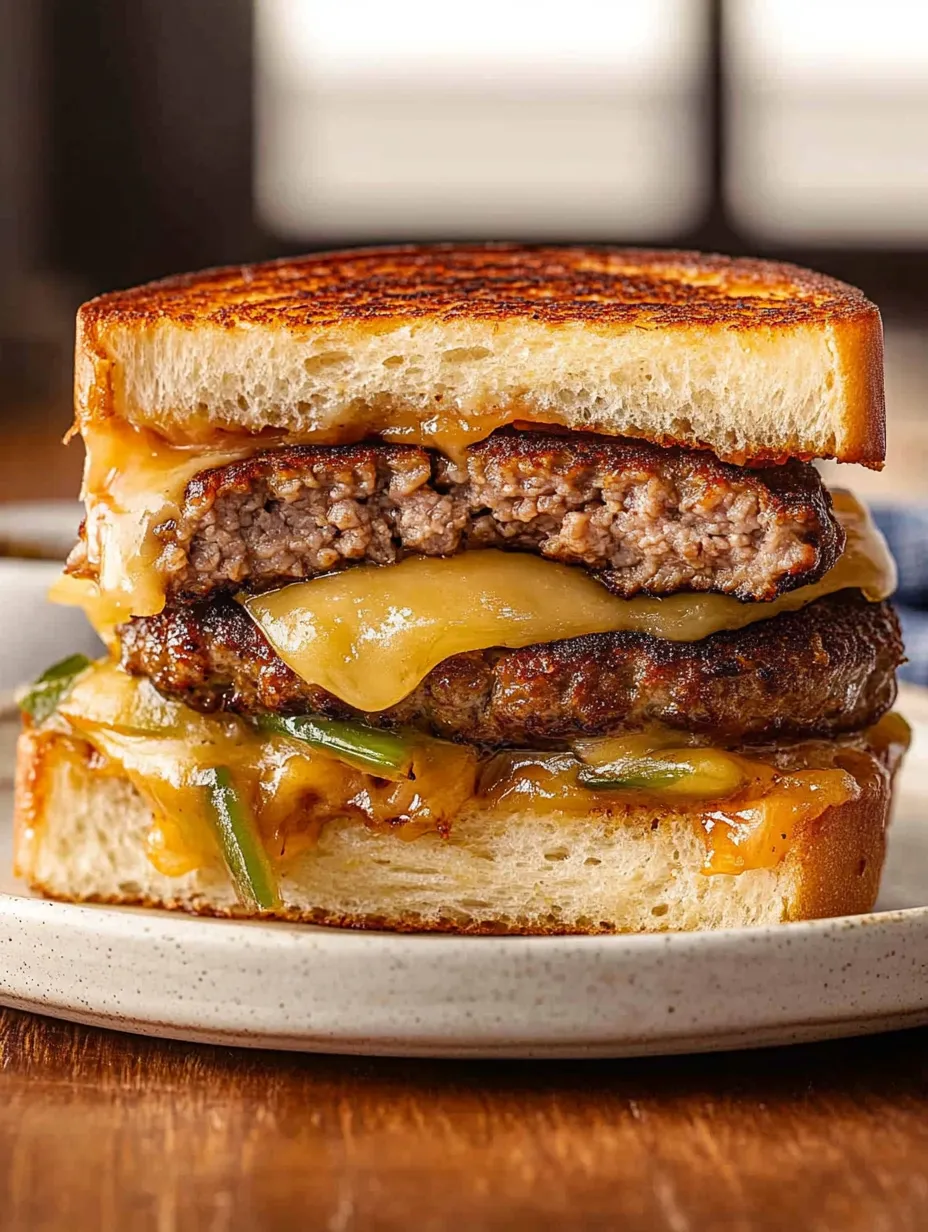 Easy Beef Patty Melt Recipe