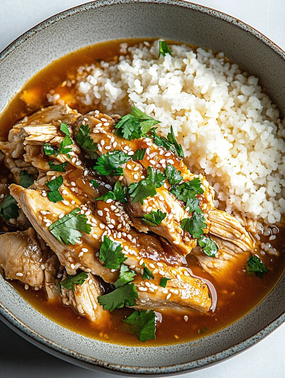 Easy Keto Crockpot Asian Chicken Recipe