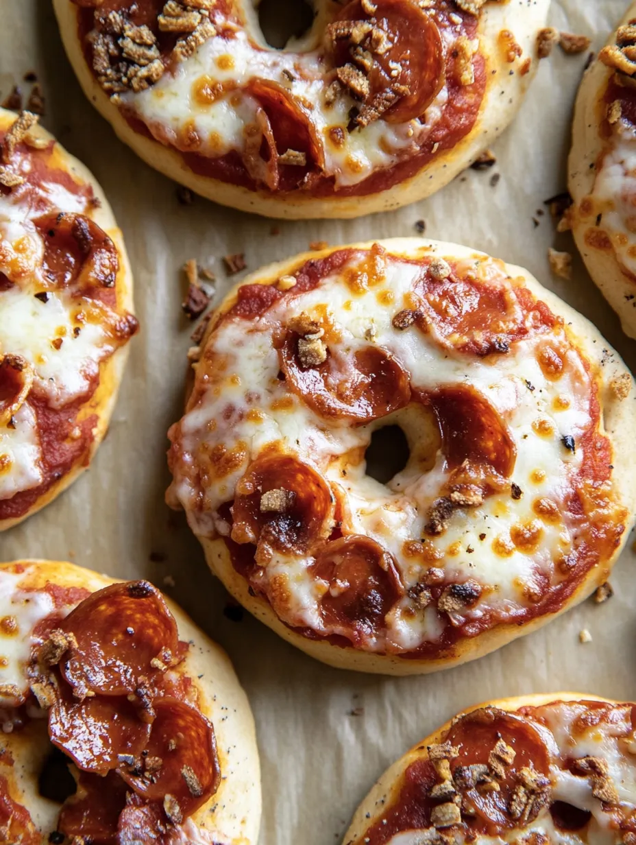 Homemade Pizza Bagels Homemade