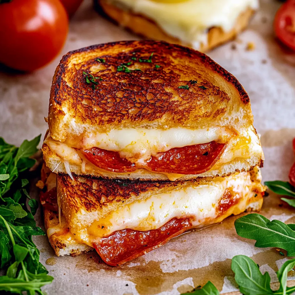 Pizza Grilled Cheese