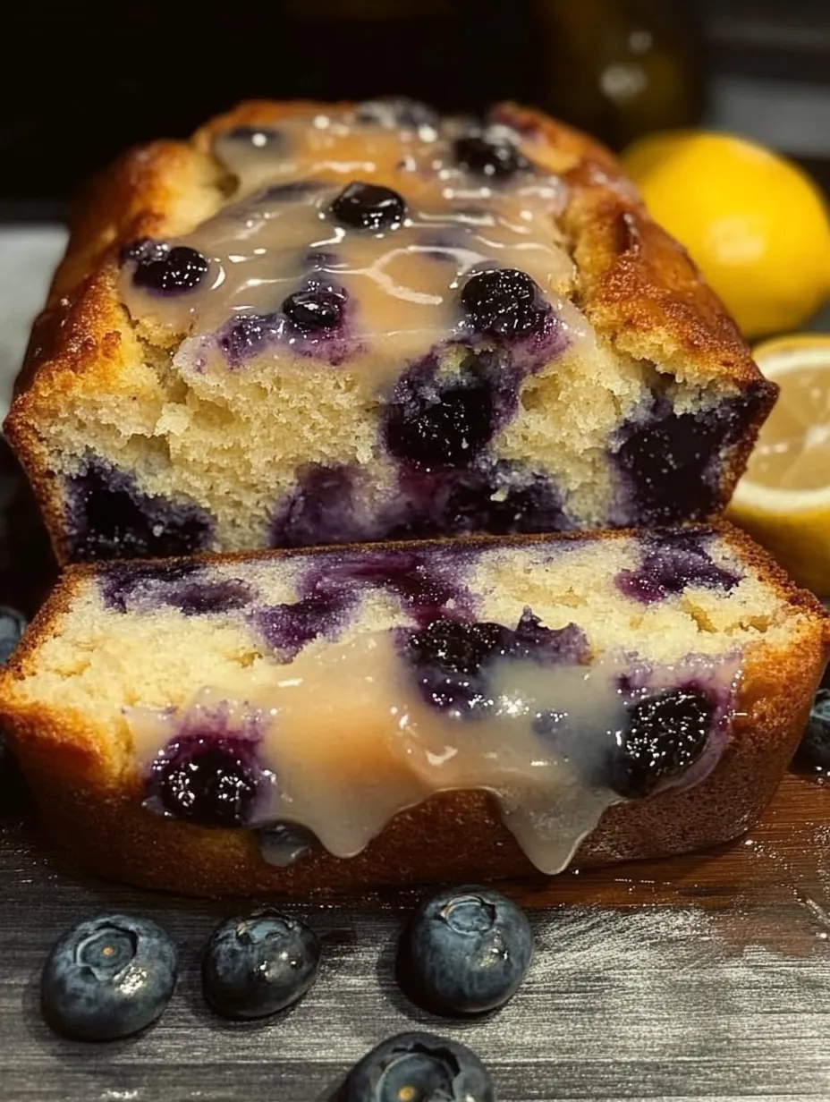 Lemon Blueberry Bread Recipe