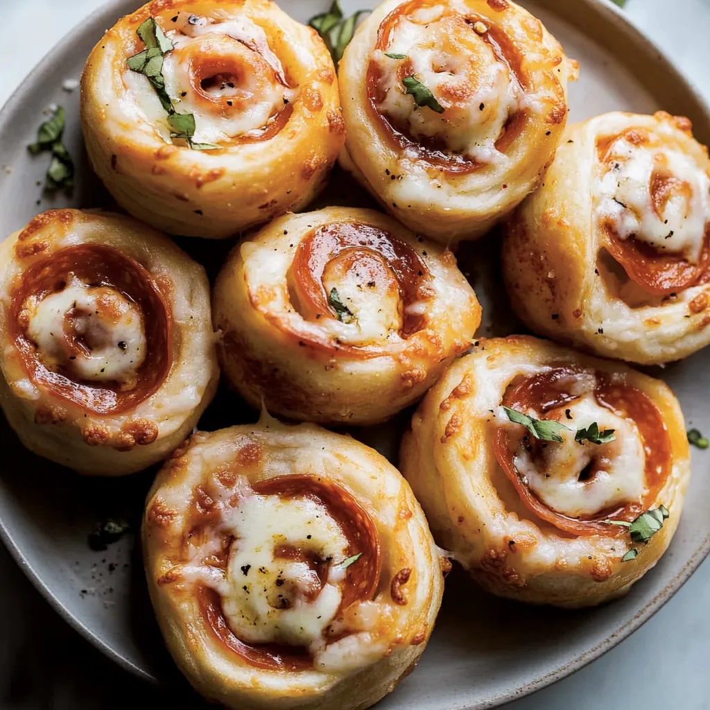 Pepperoni Pizza Rolls