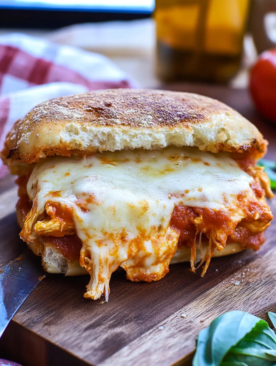 Chicken Parmesan Sandwiches Recipe