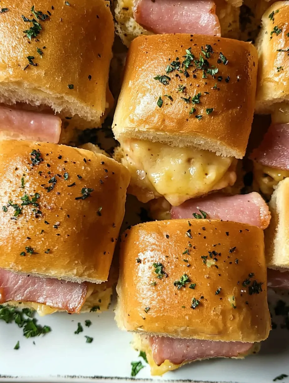 Ham and Swiss Sliders Recipe