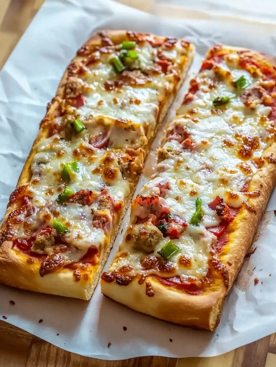 Easy French Bread Pizza