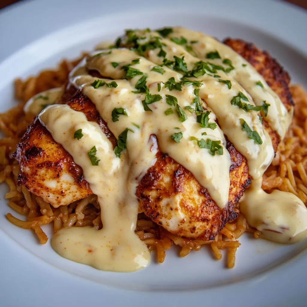 Mexican Chicken With Cheese Sauce