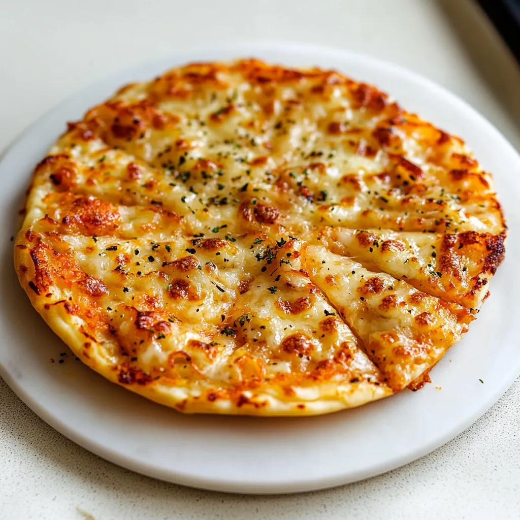 Air Fryer Tortilla Garlic Bread Homemade