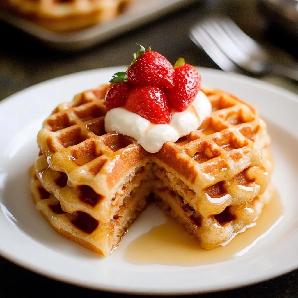 Easy Protein Waffles