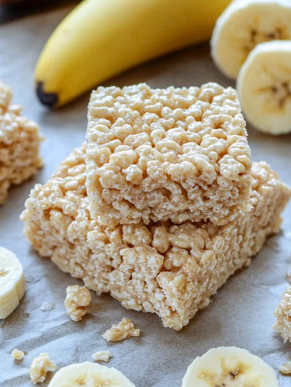 Banana Pudding Rice Krispie Treats Recipe