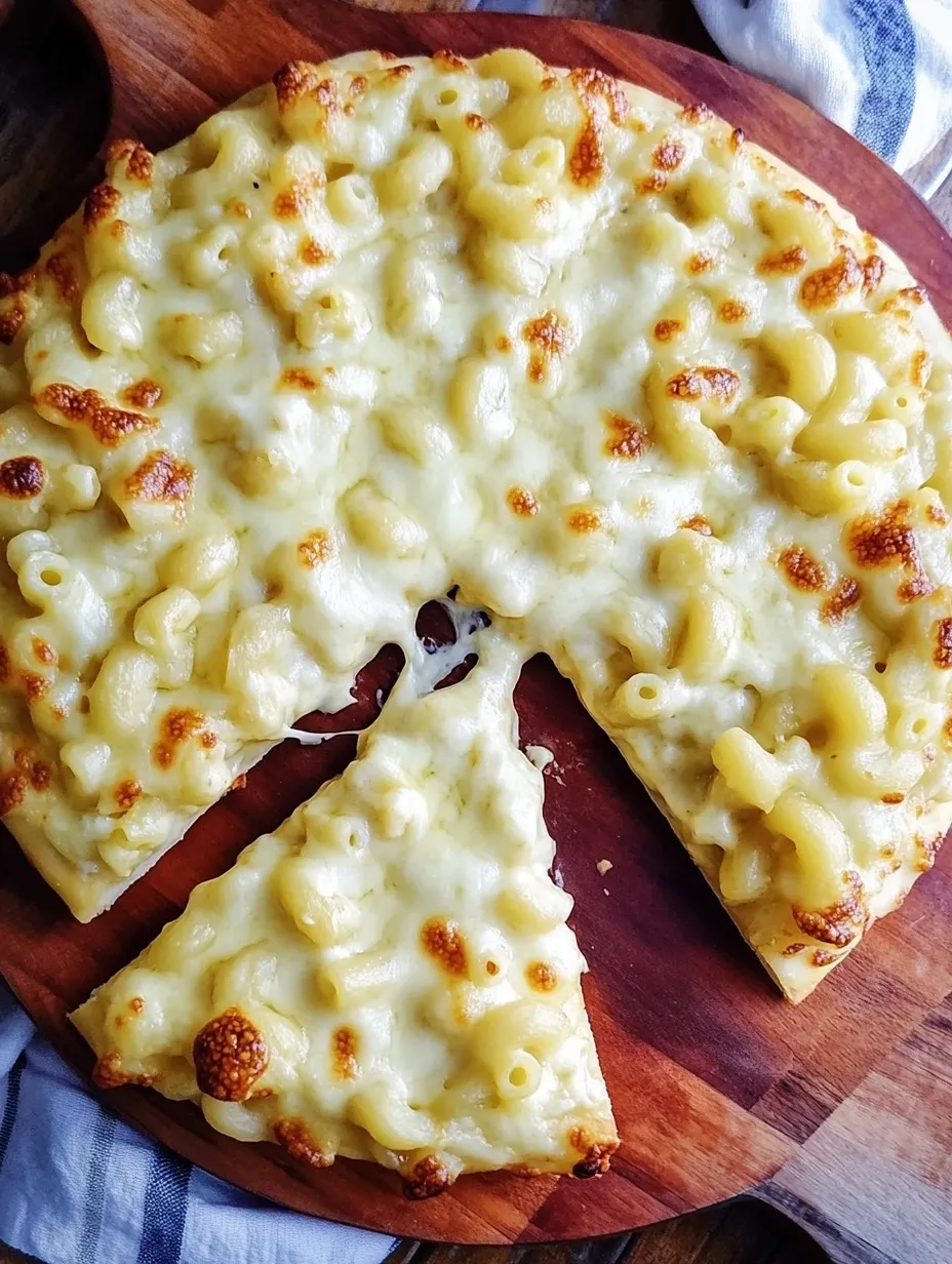 Mac & Cheese Pizza Recipe