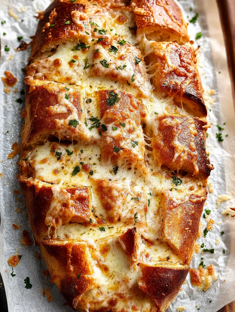 Garlic Butter Pizza Pull Apart Bread Recipe