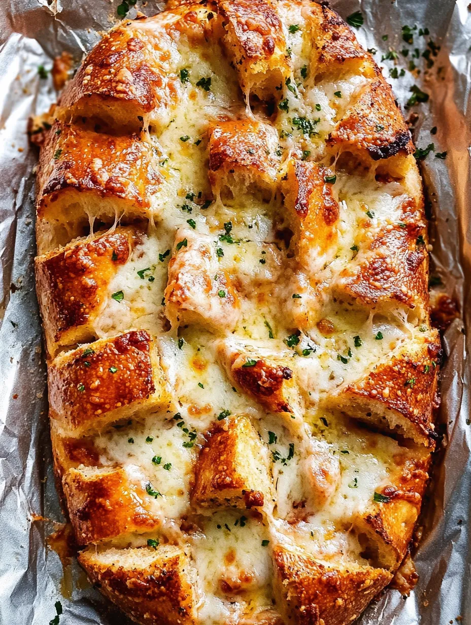 Garlic Butter Pizza Pull Apart Bread Homemade